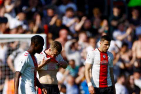 Southampton RELEGATED from Premier League after woeful 2-0 defeat to Fulham and could set unwanted record for season