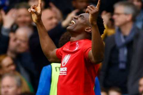 Chelsea 2 Nottingham Forest 2: Awoniyi scores either side of Sterling double to pile more misery on Blues