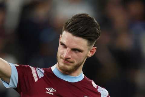 David Moyes gives biggest update yet on Declan Rice future with Man Utd and Arsenal chasing transfer