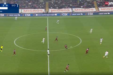 Watch 37-year-old ex-Arsenal defender score from near HALFWAY LINE as stunned fans say ‘he’s still playing?’