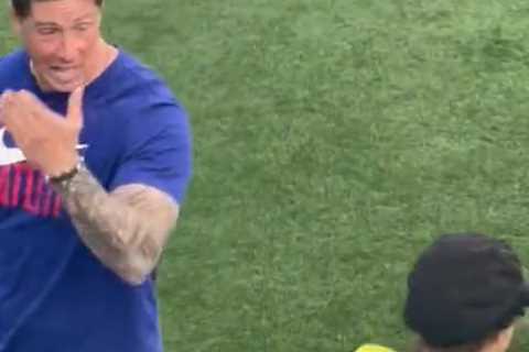Fans stunned by Fernando Torres’ body transformation during heated row with ex-Liverpool ace ‘looking like Sly Stallone’