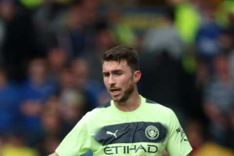 Man City star Aymeric Laporte trolls Arsenal with hilarious The Rock-themed ‘I can smell it’ meme after Brighton flop