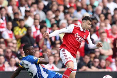 Arsenal’s head of medical slams Caicedo’s ‘disgraceful’ tackle on Martinelli and gives injury update on Brazilian
