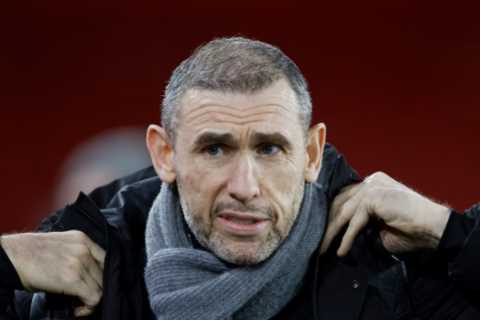 Fans baffled as Martin Keown claims Arsenal fans left Brighton demolition at Emirates early because of TRANSPORT issues