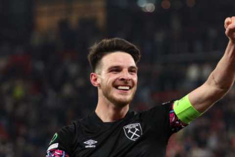 Arsenal ‘preparing opening proposal’ for Declan Rice.. but won’t kick start transfer talks yet for incredible reason