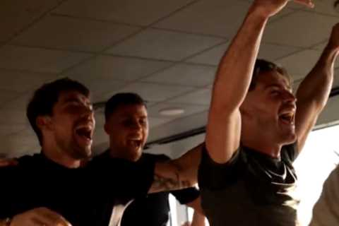 Watch Man City stars’ reaction after sealing Premier League title for third year in a row after Arsenal lost to Forest
