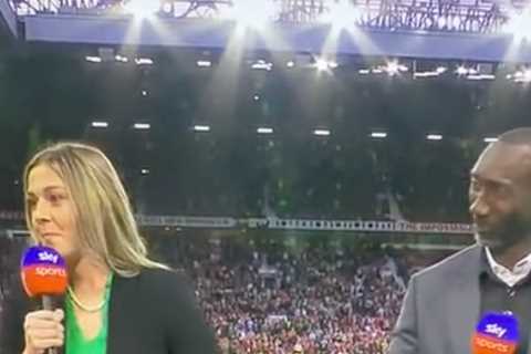 Jamie Redknapp is serenaded with X-rated chant by Man Utd fans but ex-Liverpool star gets his own back with Casemiro dig