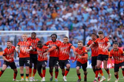 Coventry 1 Luton 1 (5-6 pens): Hatters win £200m match in dramatic fashion to reach Premier League for first time ever