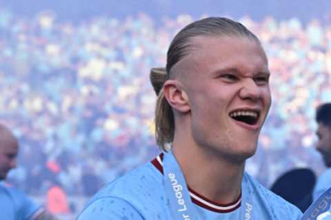 Erling Haaland reveals Arsenal star should have won Player of the Year instead of him as Man City ace sets new record