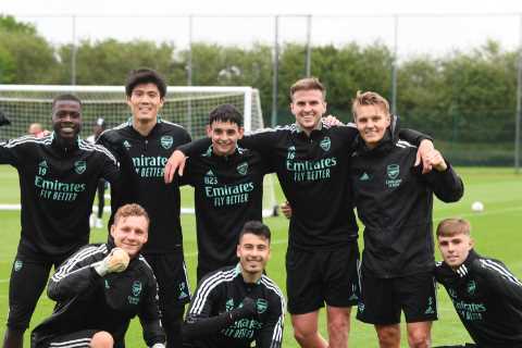 Promising Arsenal pair including ‘the next Phil Foden’ set to leave in summer for first-team football