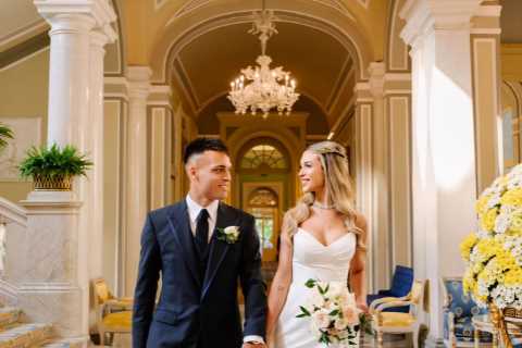 Inside Lautaro Martinez’s star-studded Lake Como wedding with Chelsea ace Enzo Fernandez and Argentina team-mates