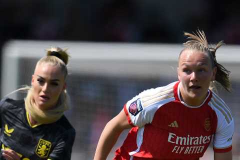 Frida Maanum pens new deal with Arsenal following her trophy-winning second season with the Gunners’ WSL side