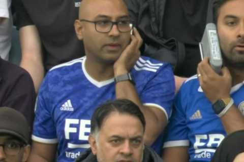 Leicester City supporter trolled by rival fans after his dad’s phone number’s exposed on TV