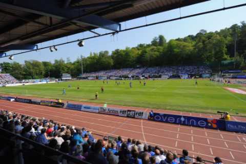 Inside former stadium of Premier League high-flyers that’s surrounded by forest and now home to club in the NINTH tier