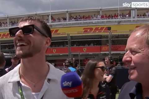 Chelsea’s Mount FLEES Sky Sports cameras on live TV then is finally forced into awkward interview about Man Utd transfer