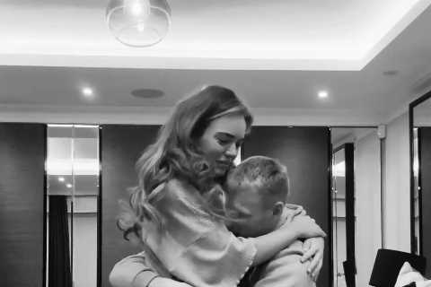 Aaron Ramsdale and stunning fiancee Georgina expecting first child as Arsenal star shares emotional video