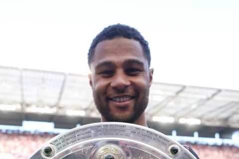 Arsenal fans beg Serge Gnabry to ‘come home’ after live Sky Sports interview at Spanish GP