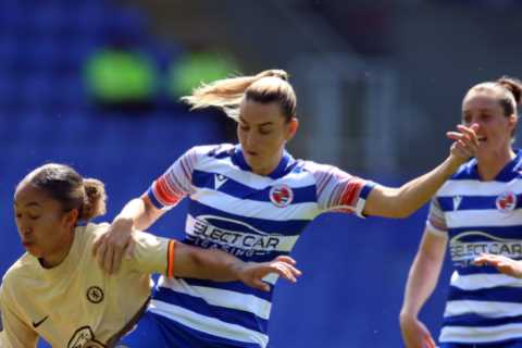 Reading Women’s team to go part-time after their relegation from the WSL to second tier