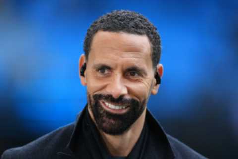 Man Utd icon Rio Ferdinand hilariously blames Arsenal for City’s Treble hunt and says ‘you folded like a pack of cards’