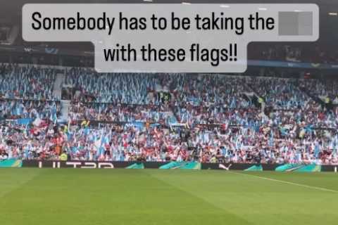 Man Utd legend Paul Scholes rages ‘someone has to be taking the p***’ after seeing Old Trafford stands at Soccer Aid