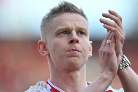 Zinchenko recalls heartbreaking moment wife sobbed as Russia invaded Ukraine as Arsenal star says he WOULD join fight