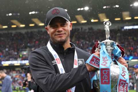 Burnley boss Vincent Kompany tipped to manage ex-club Manchester City one day