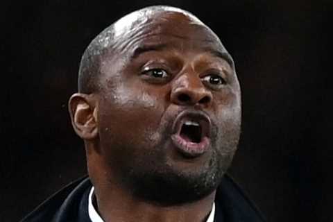 Patrick Vieira set to be offered return to management at huge English club months after Crystal Palace axe