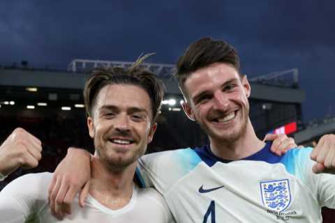 Jack Grealish hints at Declan Rice transfer as fans notice his latest ‘like’ on Twitter amid Man City and Arsenal battle