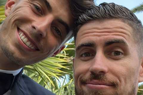 Jorginho hints at Kai Havertz Arsenal transfer with cheeky message as pair attend Chelsea star Kepa’s wedding