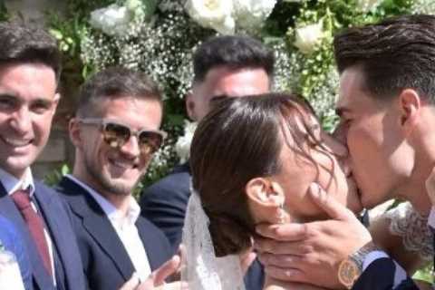 Kepa marries stunning Miss Universe Spain partner with Chelsea pals Havertz, Kovacic and their Wags at Marbella wedding