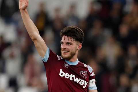 Man City’s £90m transfer bid for Declan Rice REJECTED as Arsenal plan to go back in with THIRD offer for England star