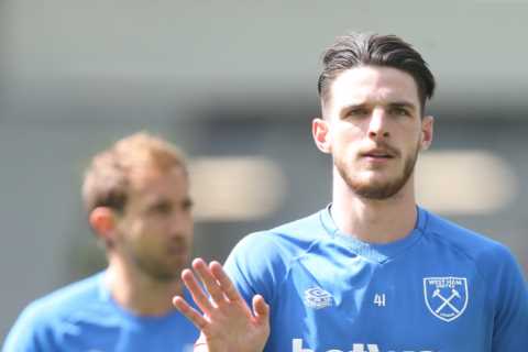 Declan Rice to have Arsenal medical TOMORROW as £105m club and British record transfer finally set to be completed