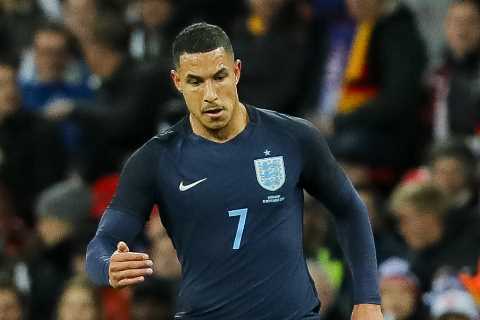 Unemployed ex-England star plays as trialist for Watford in friendly draw with Arsenal as he desperately seeks transfer