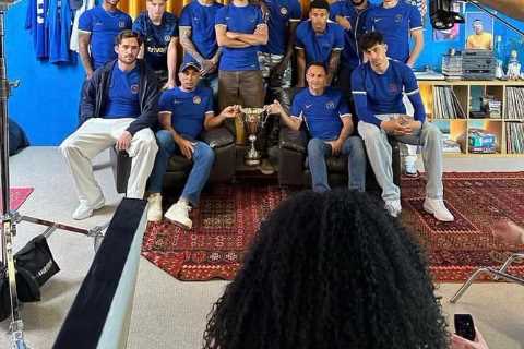 Fans convinced Chelsea had to EDIT OUT two former stars from their kit launch after they quit the club this summer