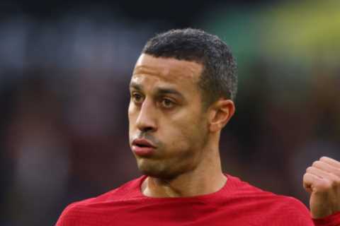 Liverpool star Thiago ‘in talks with Galatasaray’ with star set for transfer after being pushed down pecking order