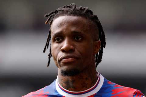 Wilfried Zaha transfer decision being delayed until striker splits from AGENTS with Crystal Palace hopeful he’ll stay
