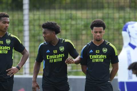 Three Arsenal academy stars promoted to first-team by Mikel Arteta including youngest player in Premier League history