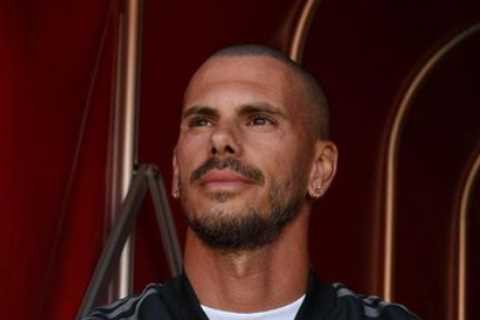 Arsenal Invincible looks like new man with skinhead after retiring as he spends days jetting around world with family