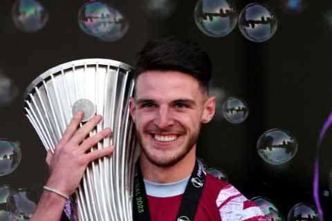Declan Rice calls Arsenal transfer ‘tough decision’ and says playing vs West Ham will be ‘unusual’ in emotional message