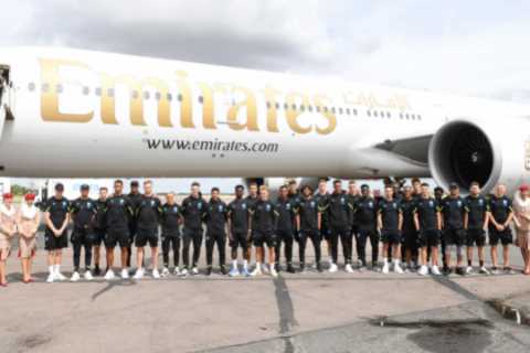 Forgotten Arsenal trio left out of pre-season tour to USA as Declan Rice joins up with new team-mates