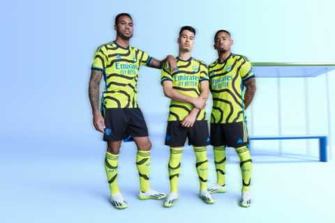 Arsenal fans raging at ‘worst away kit in living memory’ and demand ‘refund from Adidas’ after official release video