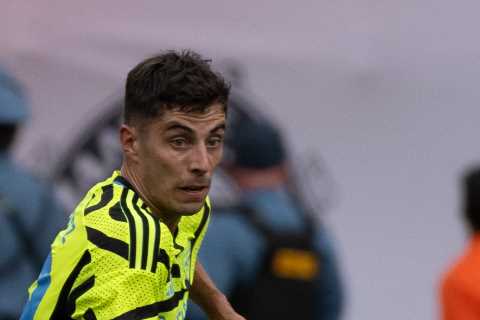 Ex-Man Utd star brutally trolls Kai Havertz on MUTV during 2-0 win over Arsenal but insists ‘I have nothing against him’