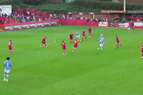 Fans can’t believe former Premier League star and ‘absolute baller’ is playing in League Two after goal of ‘pure filth’