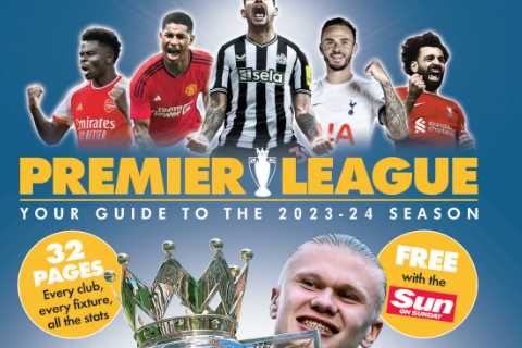 Pick up your FREE Premier League Guide for 2023-24 with The Sun on Sunday