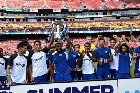 Chelsea fans convinced they know their new captain as Mauricio Pochettino drops huge hint in pre-season trophy lift