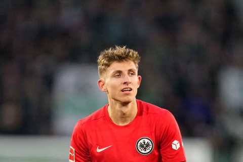Arsenal and Liverpool in transfer ‘auction’ for £50m-rated Frankfurt star Jesper Lindstrom with both clubs in talks