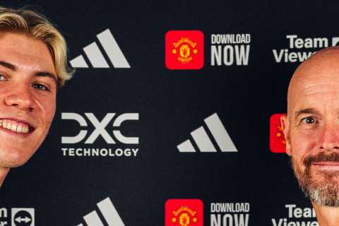 Man Utd CONFIRM Rasmus Hojlund transfer with £72million striker set to be unveiled at Old Trafford