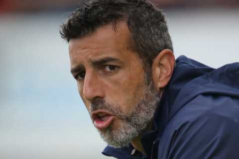 Former Premier League star looks unrecognisable without iconic long hair as boss prepares for new season in SIXTH tier