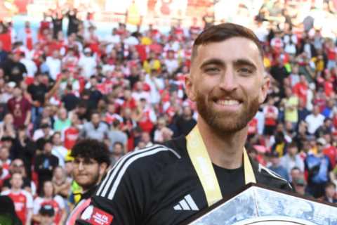 Nottingham Forest ‘reach transfer agreement to sign Arsenal star’ in huge hint David Raya will complete Gunners transfer