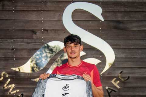 Swansea sign Arsenal's Charlie Patino on season-long loan